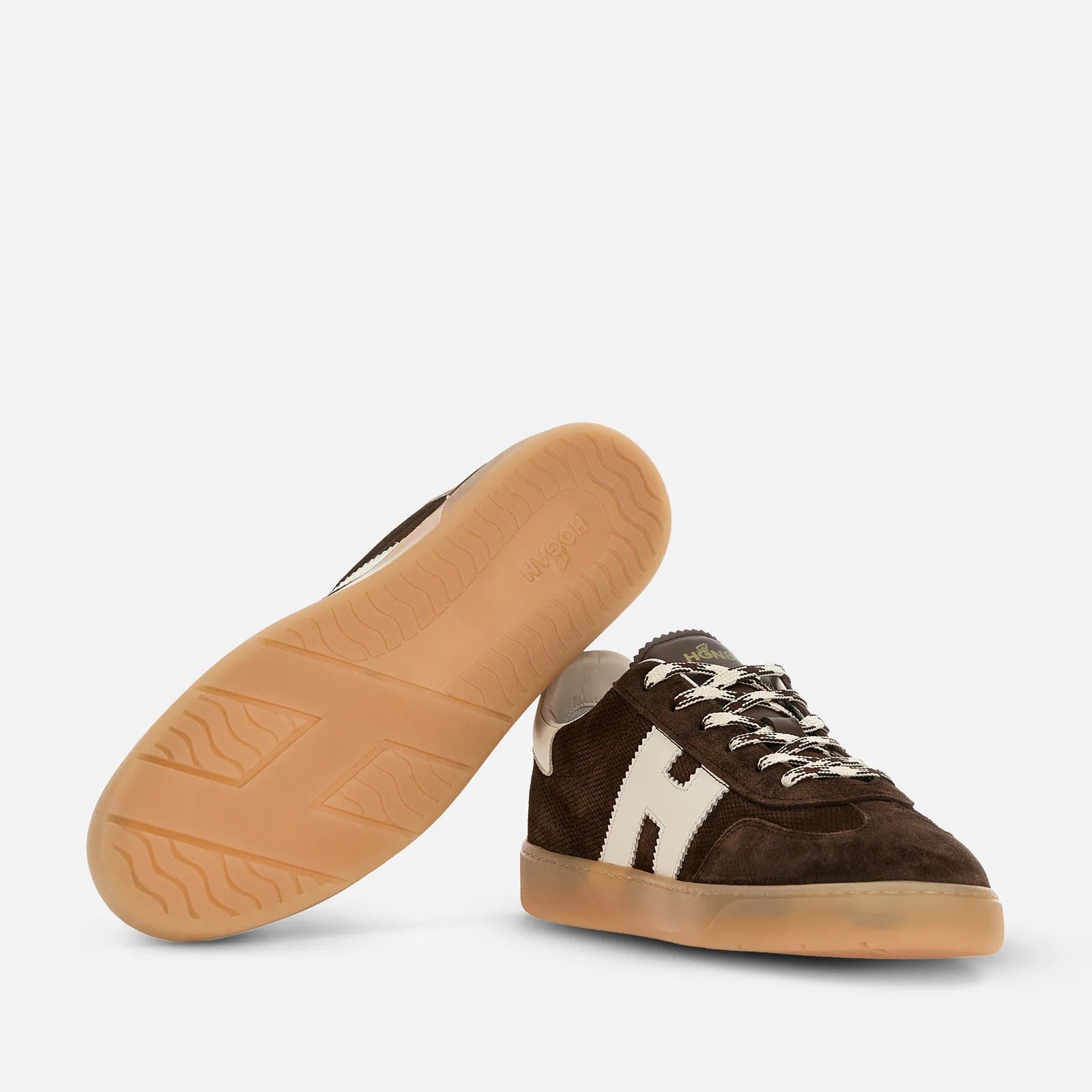 Hogan Cool Sneakers Donna Pelle Marrone
