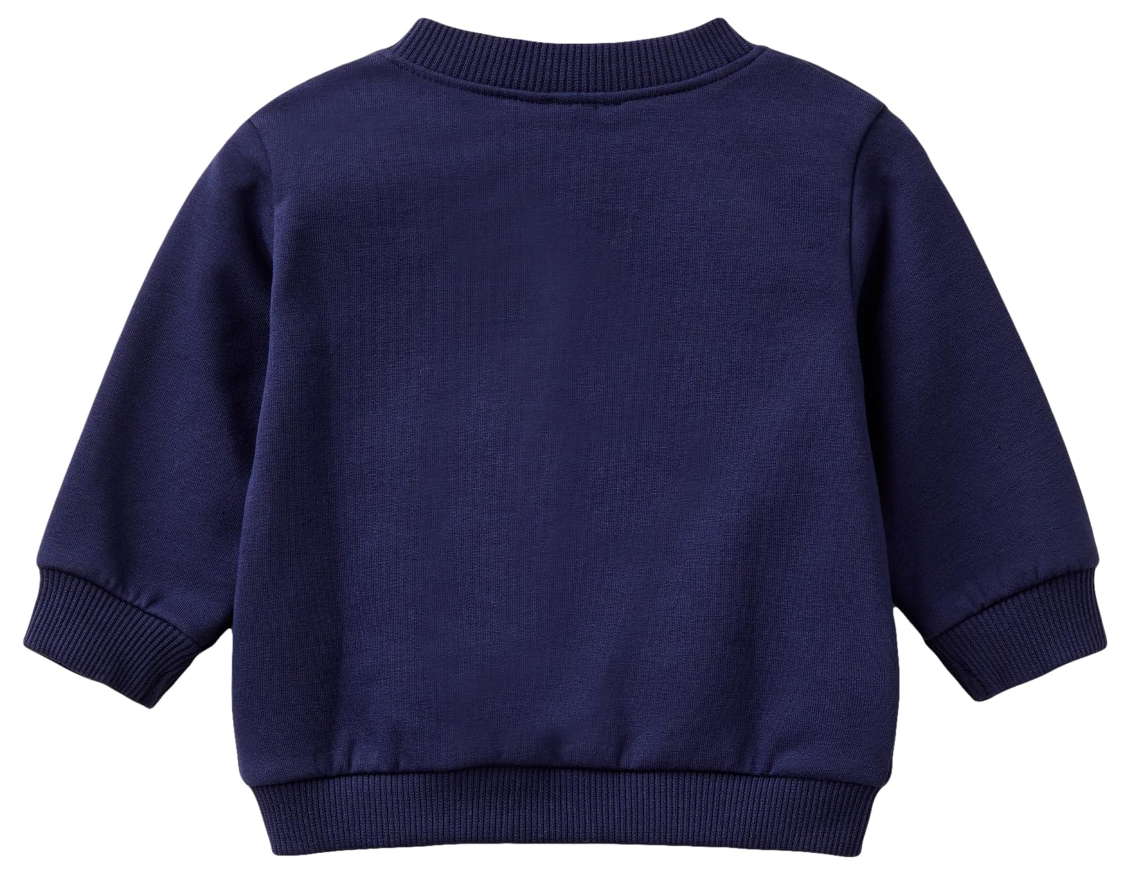 Benetton Cardigan Felpa Aperta Cuore 74 Bianco