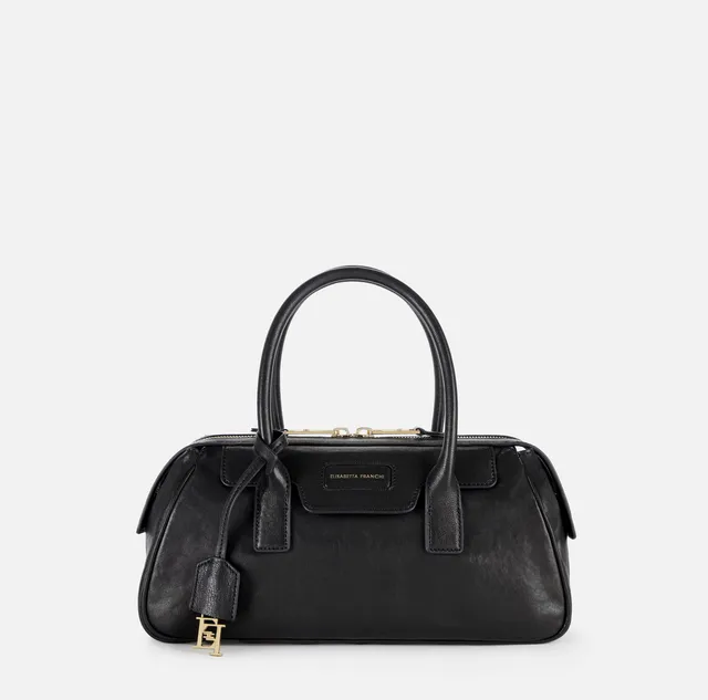 Elisabetta Franchi BS19A67E2 bauletto donna Nero nappa