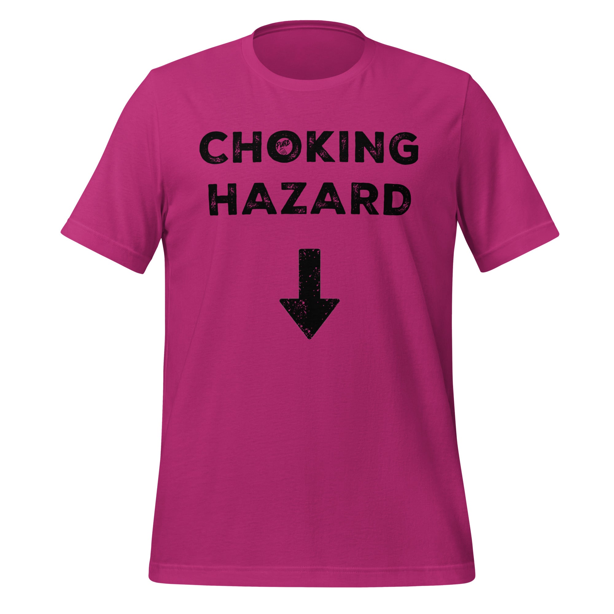 Pure Trash Choking Hazard t-shirt uomo cotone