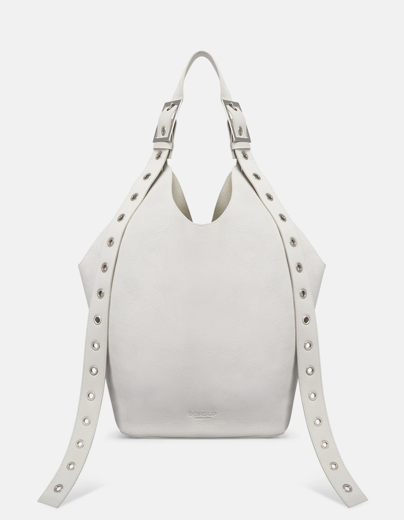 DONDUP Big Hobo WB306 borsa donna Alabastro pelle