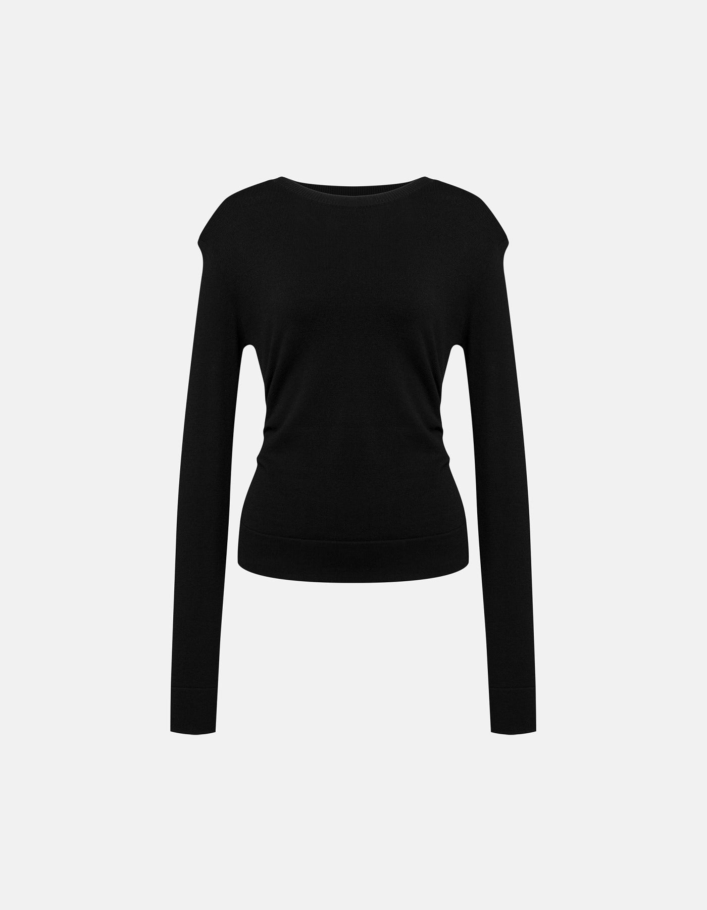 Dondup DT443 M01022D999 Maglia Donna Nero Viscosa