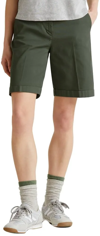 Benetton 4CDRD901W Bermuda Donna Verde 36 Cotone