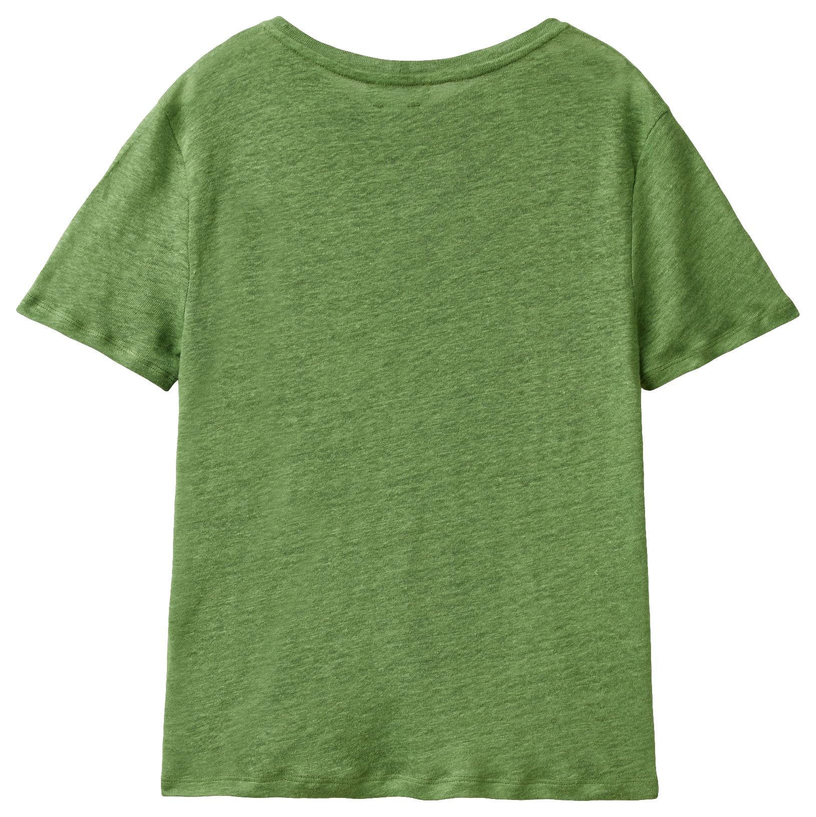 United Colors of Benetton T-Shirt Lino Donna Verde Bosco