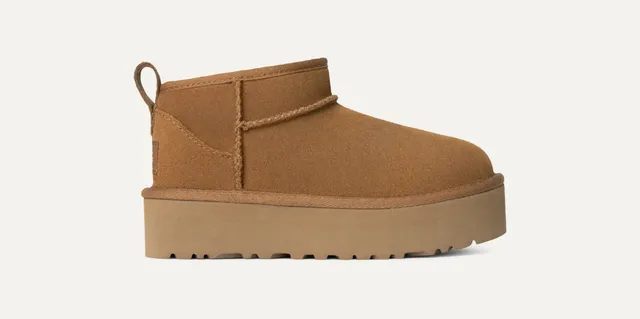 UGG Classic Ultra Mini Platform 1157791K scarponcino bambina chestnut