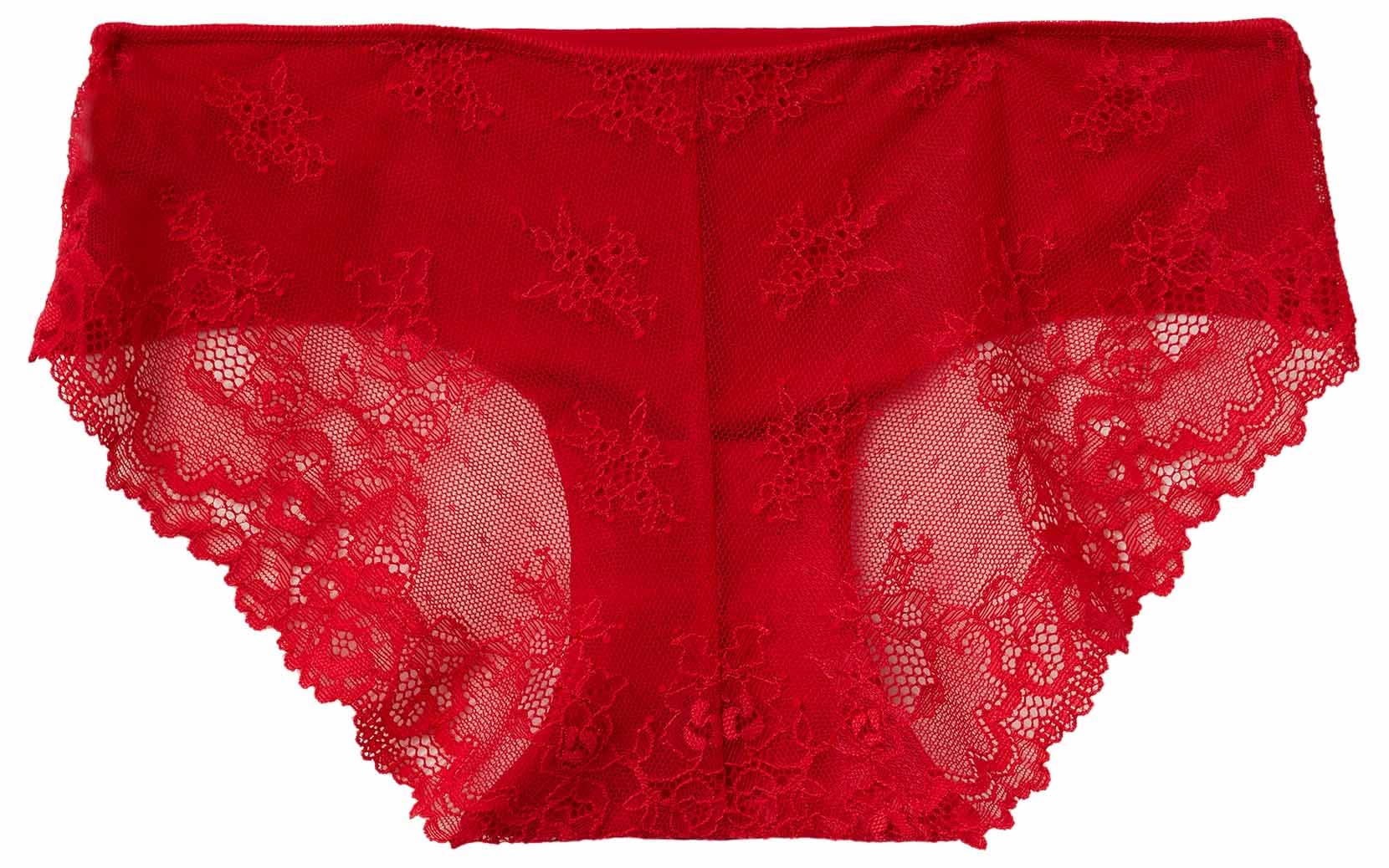 United Colors of Benetton Slip microfibra pizzo dietro