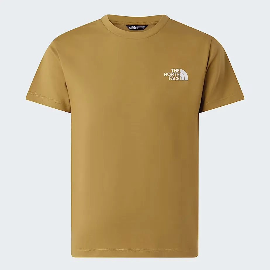 The North Face Simple Dome NF0A87T4 t-shirt cedar cotone