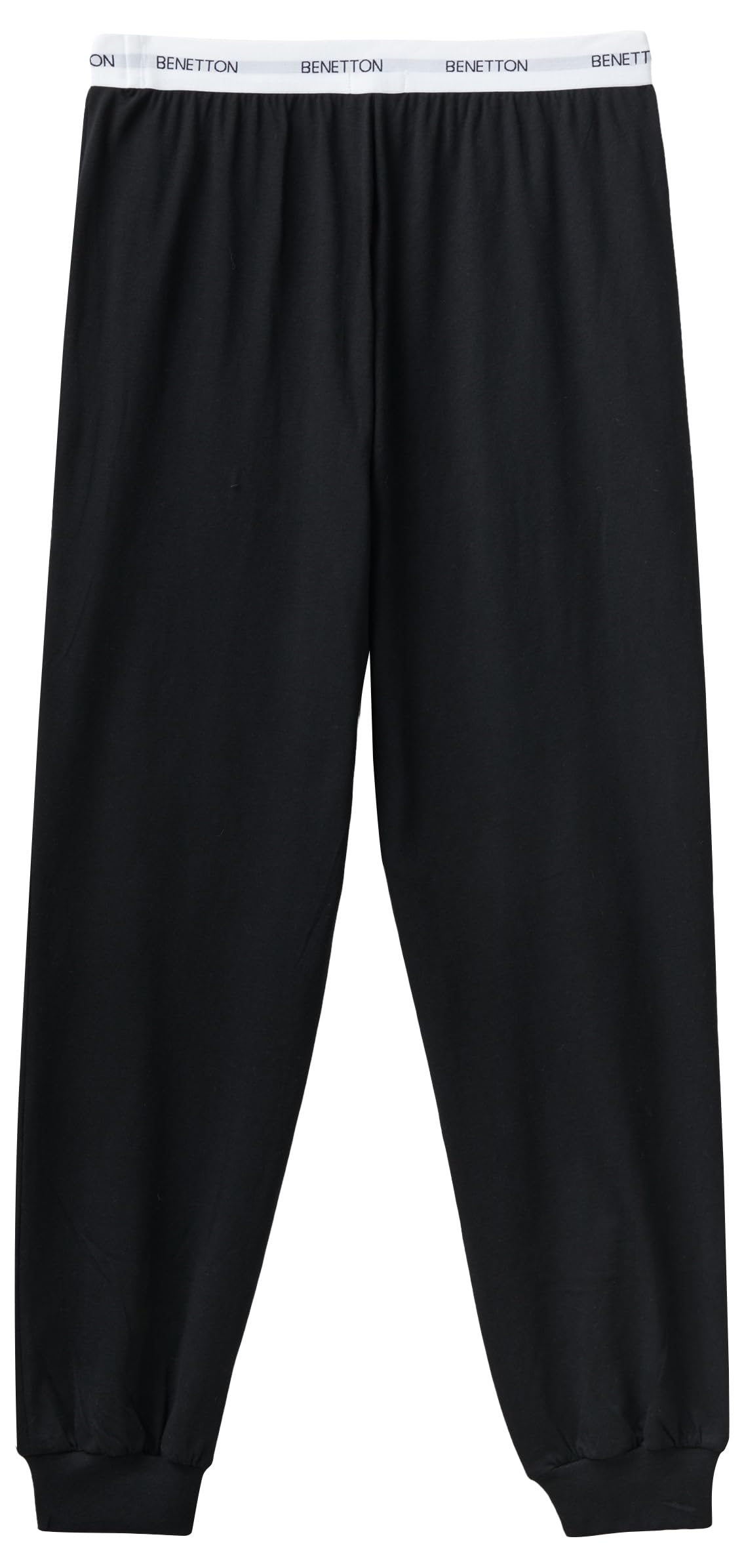 Benetton Pantalone Pigiama Donna lungo jersey con tasche