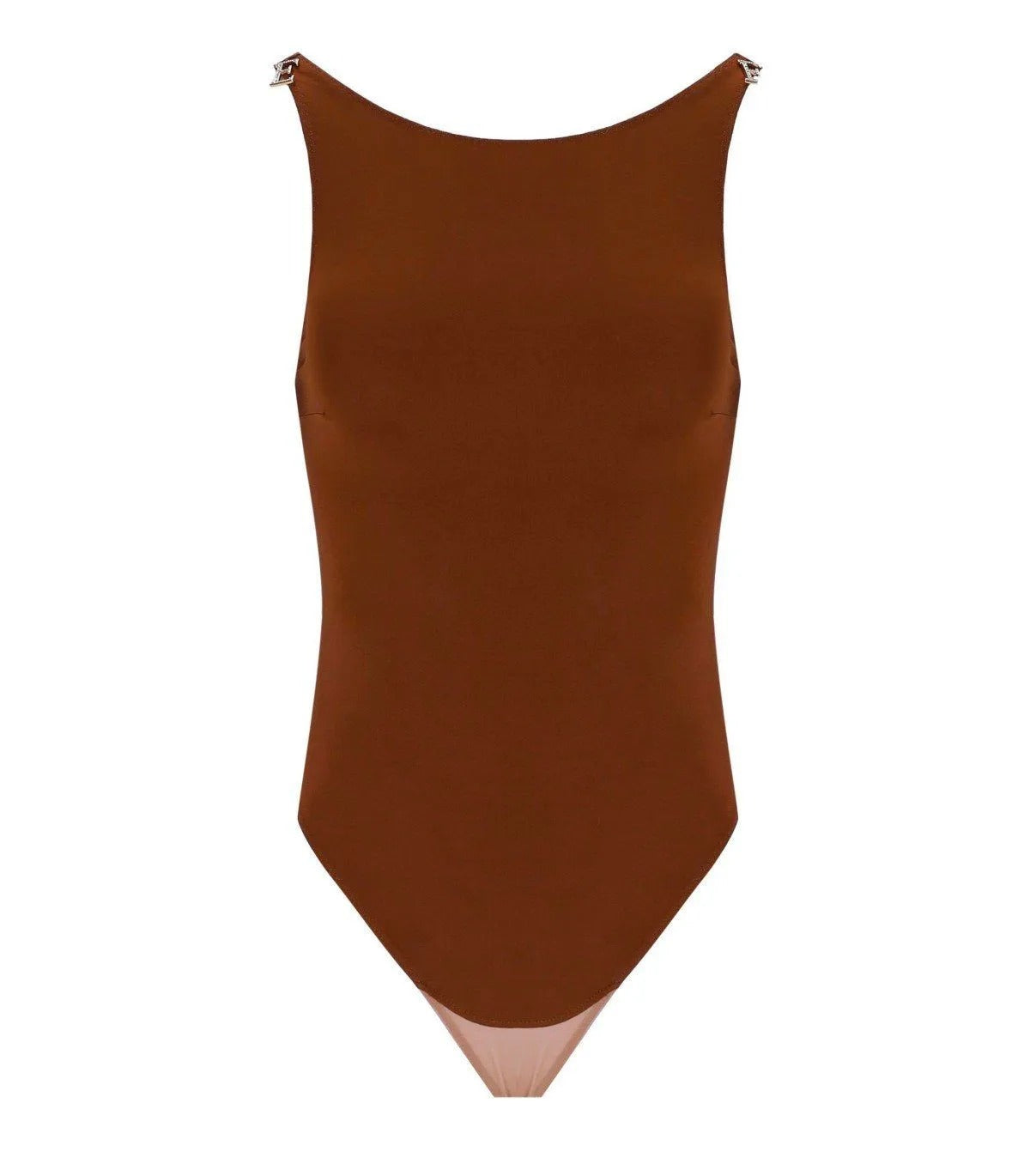 Elisabetta Franchi BO05067E2 Body Donna Sigaro Jersey