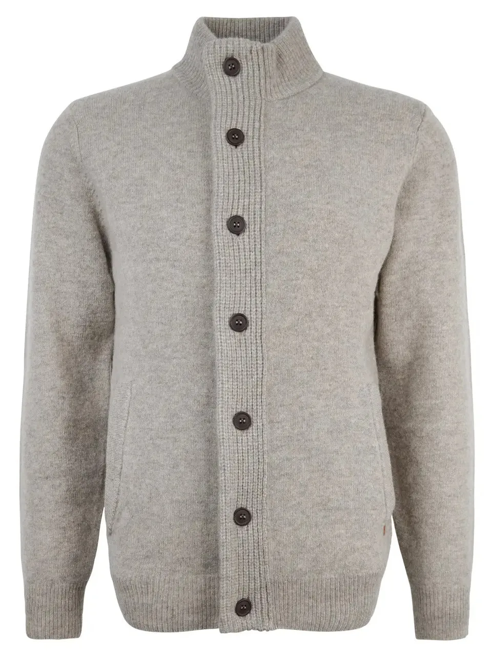 Barbour Essential MKN0731 Maglione Lana Zip New Stone