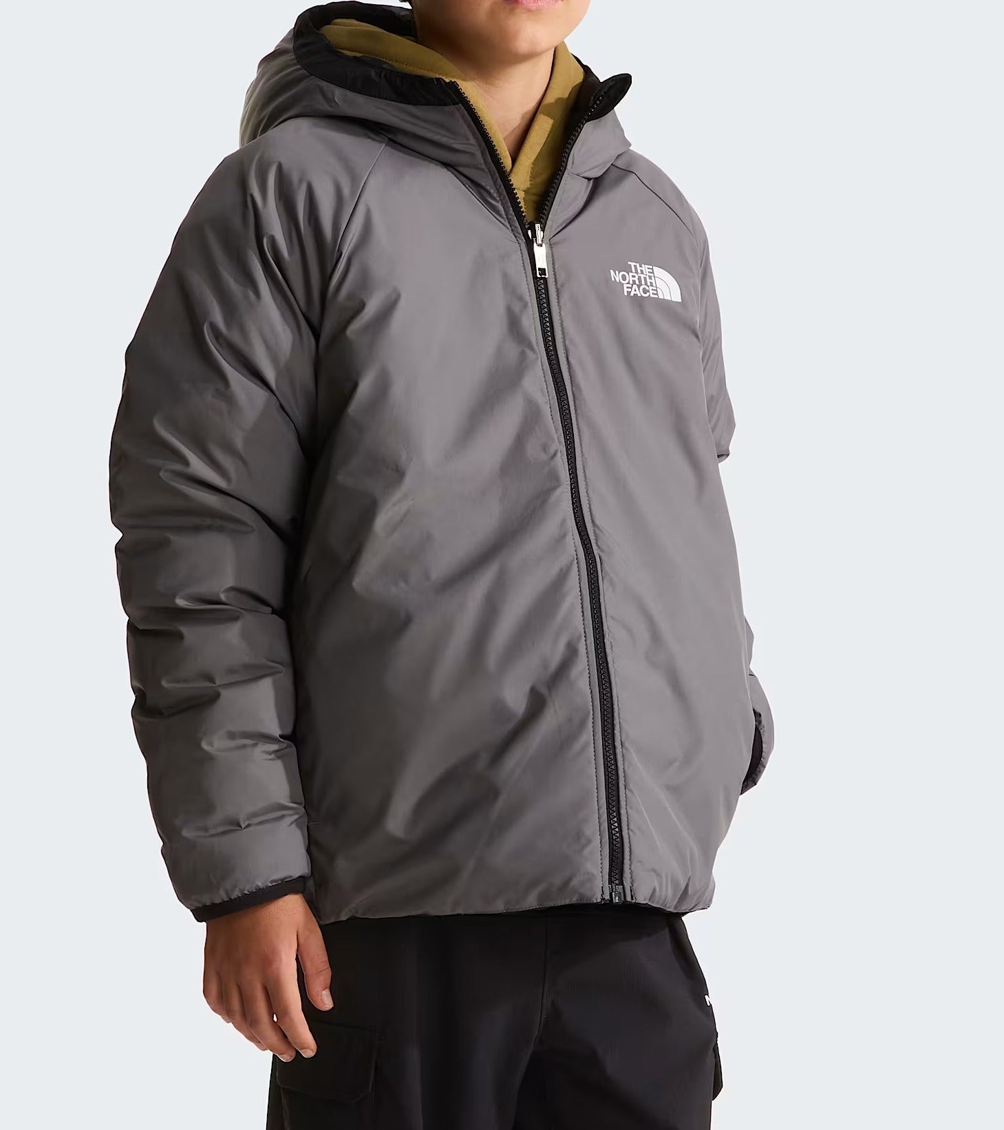 The North Face Perrito NF0A88TW Giacca Nero Bambina Reversibile