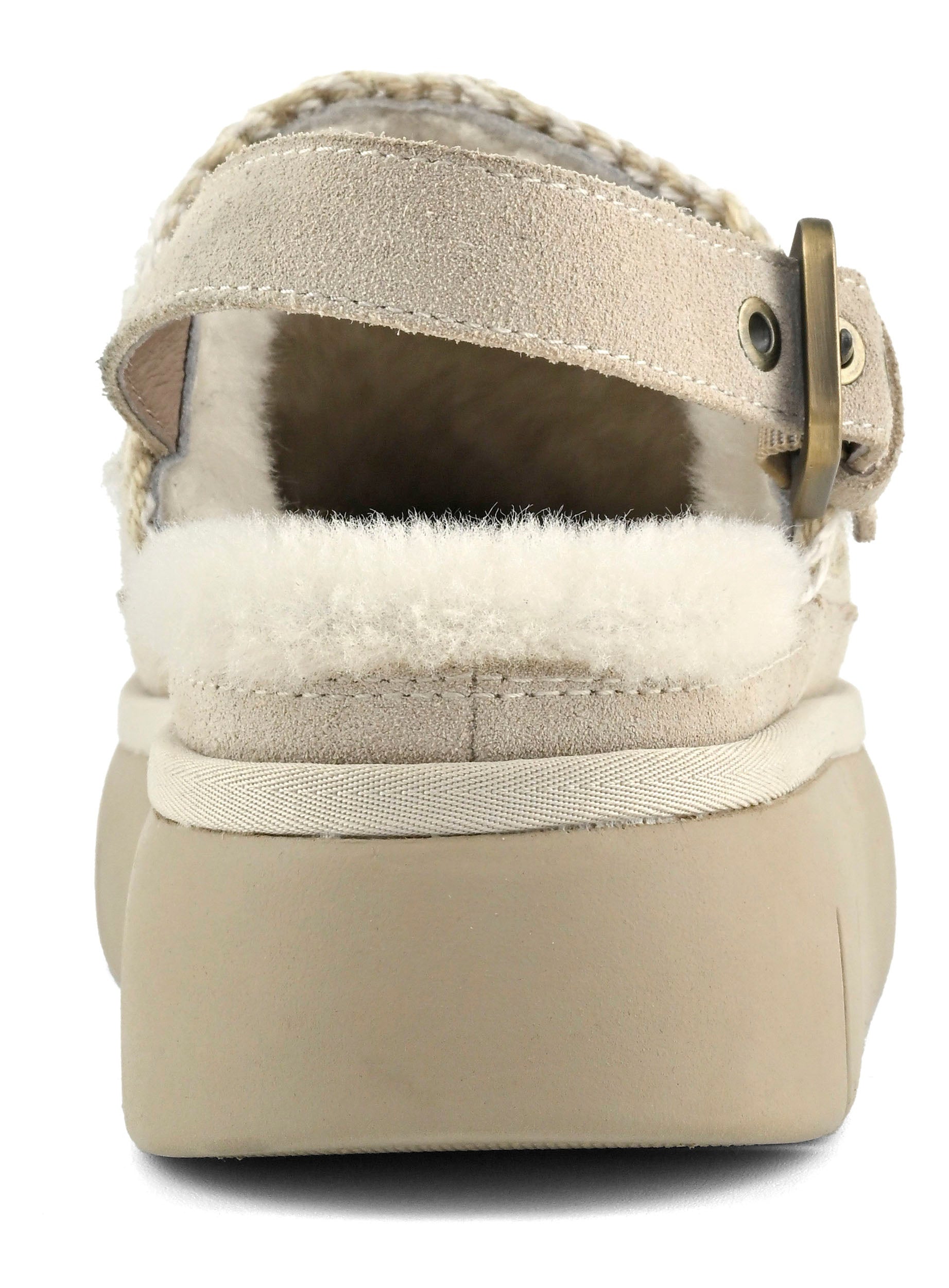 Mou Bounce Clog FW531026A sabot donna chalk camoscio