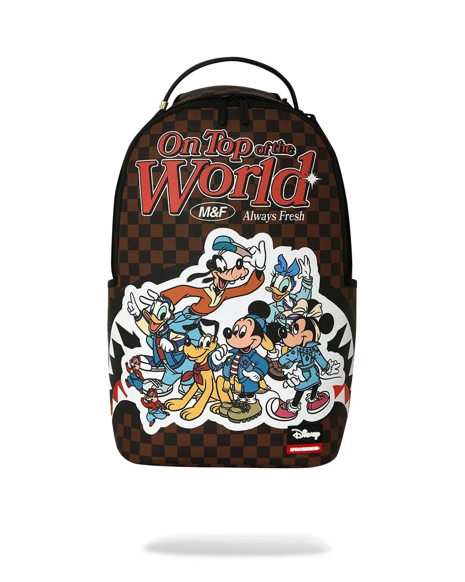 Sprayground 910B8840NSZ zaino Mickey PVC Marrone laptop