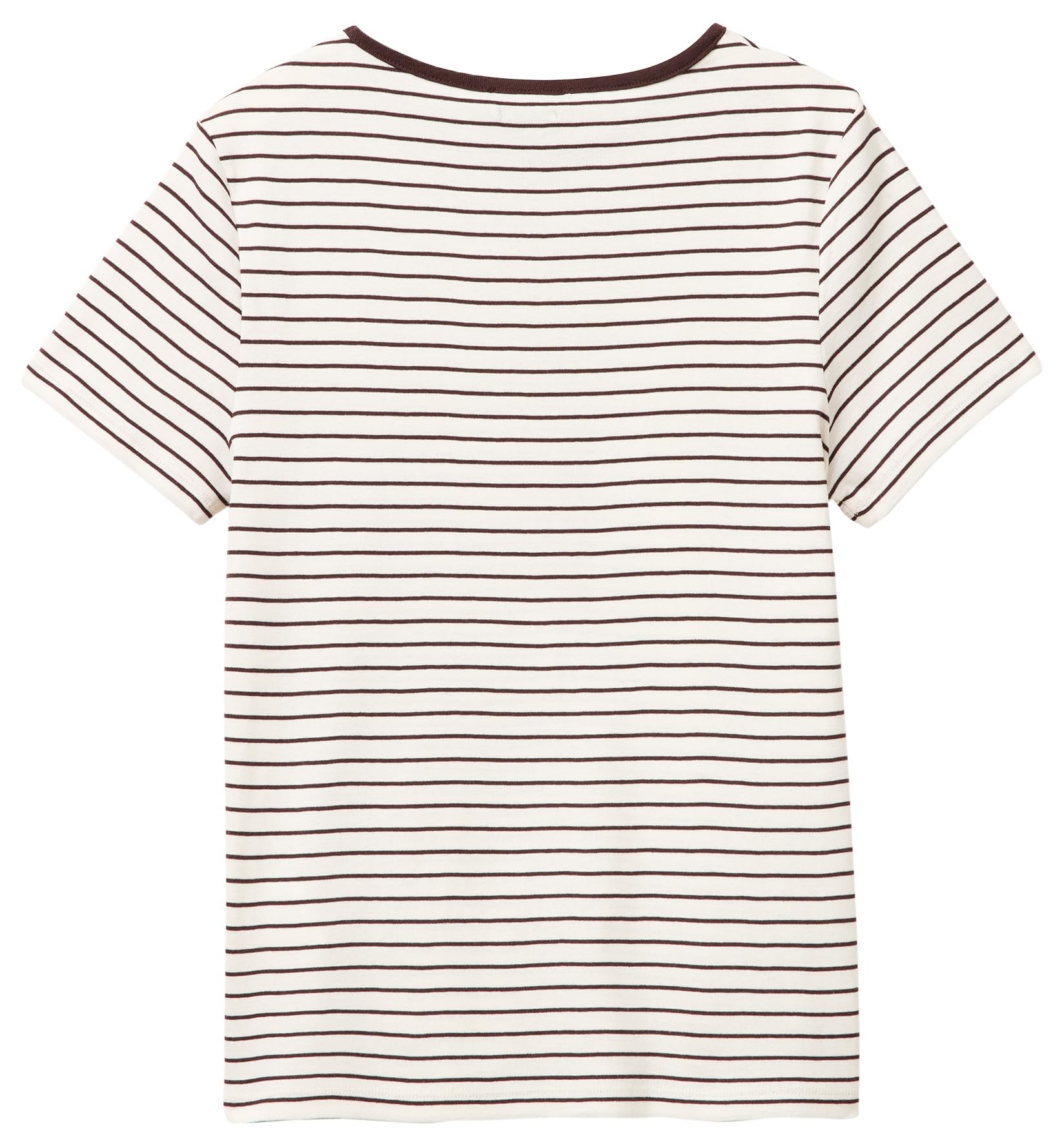Benetton 339pd10bx T-shirt Donna panna slim fit
