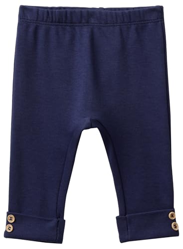 Benetton Leggings Rosa Cotone Vita Elastica Taglia 50