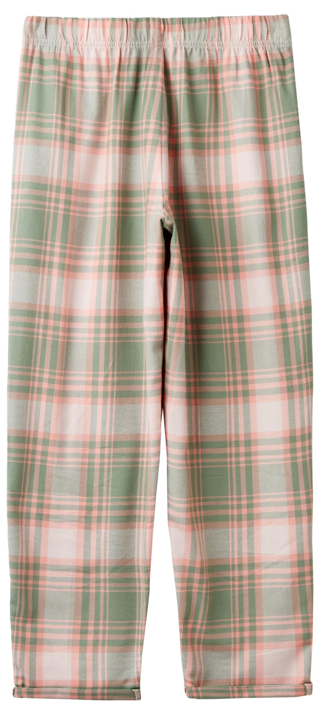 Benetton Pantalone Pigiama Donna Flanella Taglia L Tinto Filo