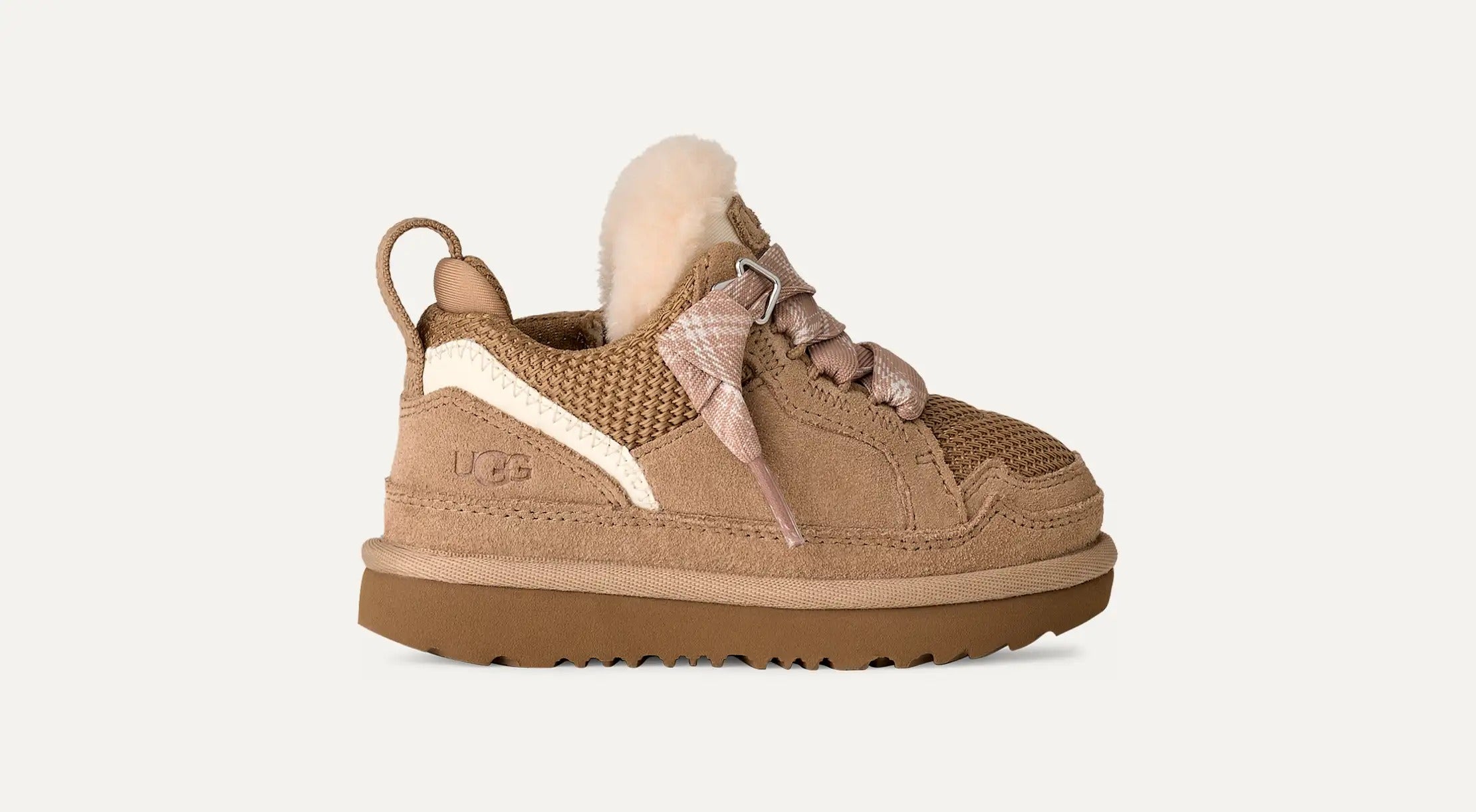 UGG Lowmel 1152410T Sneaker Bambino Sand Camoscio