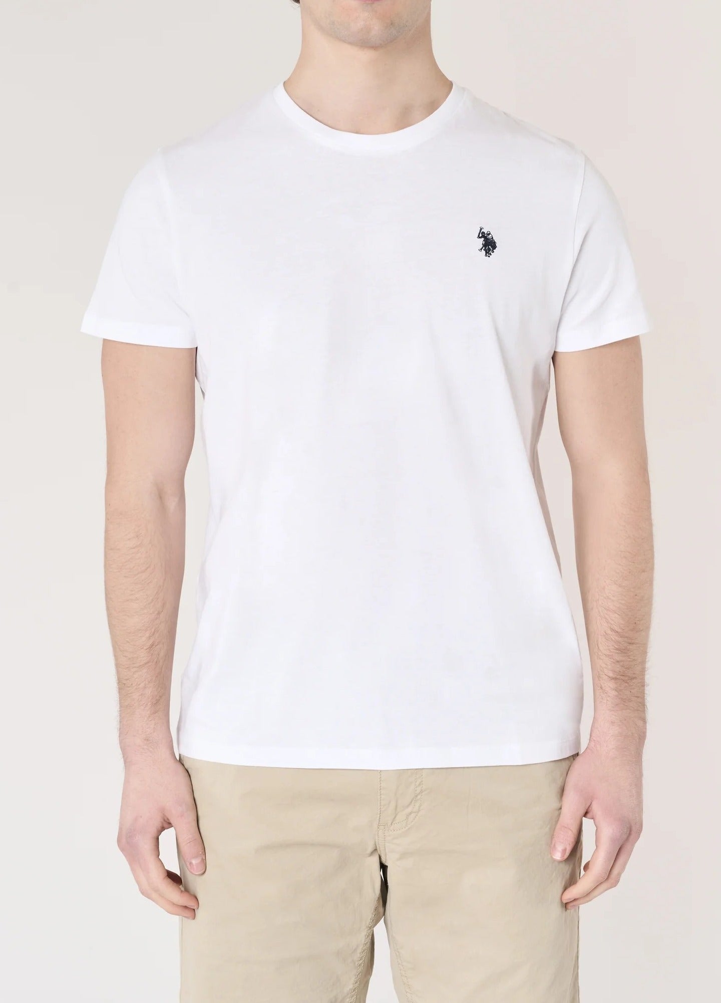U.S. Polo Assn. Mick Basic US43154015 t-shirt uomo bianca