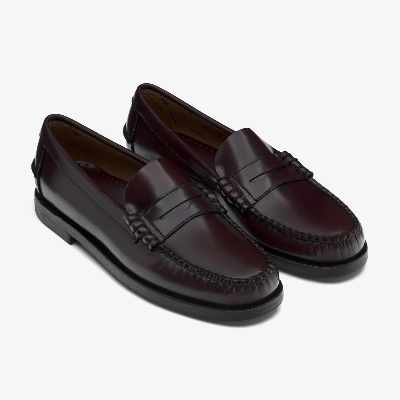 Sebago Classic Dan 7001530 Mocassino Pelle Brown Burgundy