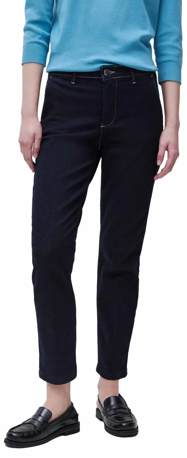 Benetton Pantaloni e Jeans 4LCBDF0B8 Chino Donna 36 Slim