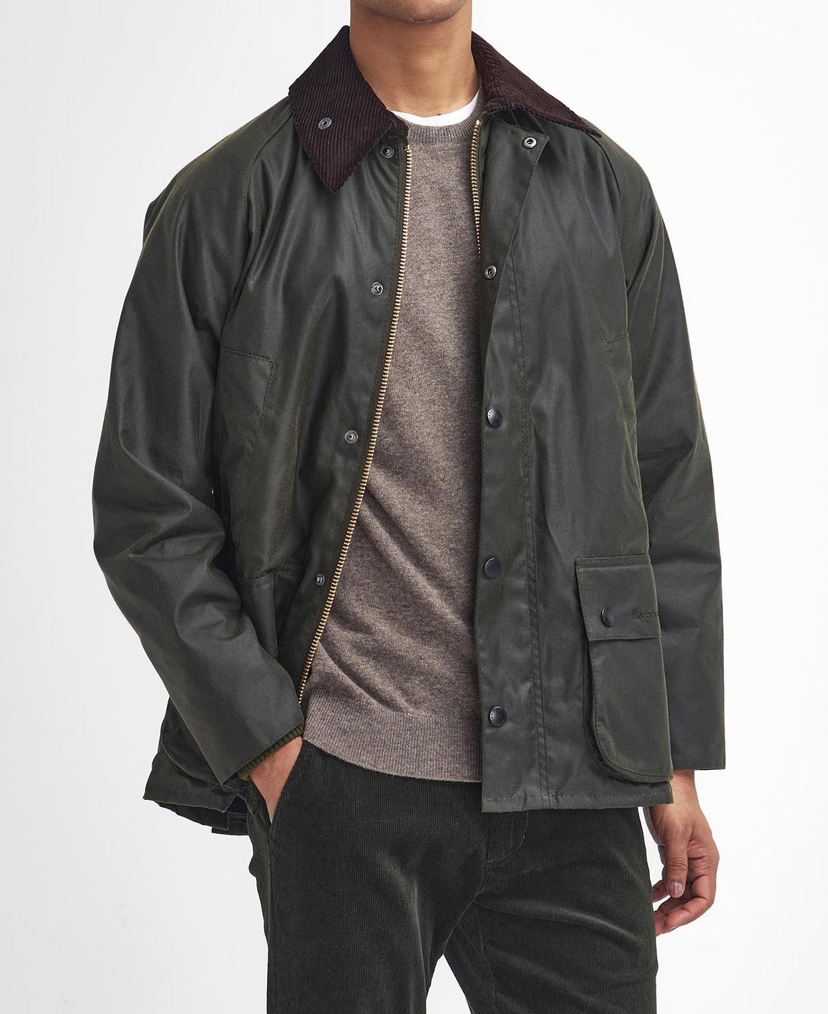 Barbour Bedale Wax MWX0018 giacca Archive Olive