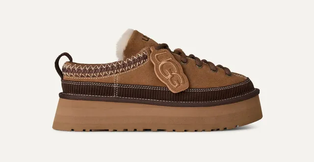 UGG Heritage 1180361 Ciabatta Donna Chestnut Montone