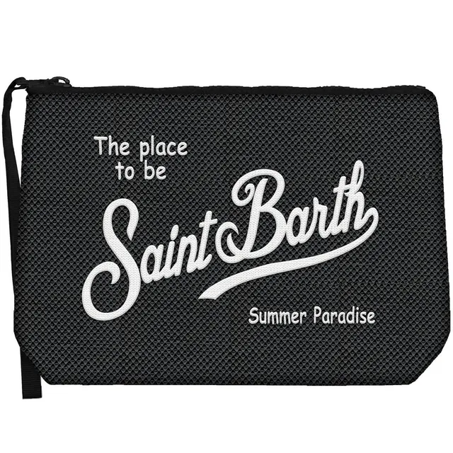 MC2 Saint Barth Aline Piquet 01265L Pochette Nero