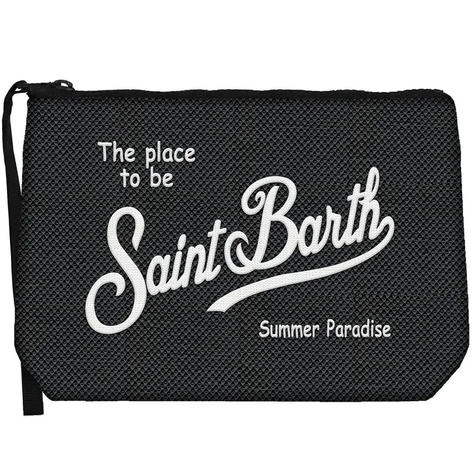 MC2 Saint Barth Aline Piquet 01265L Pochette Nero