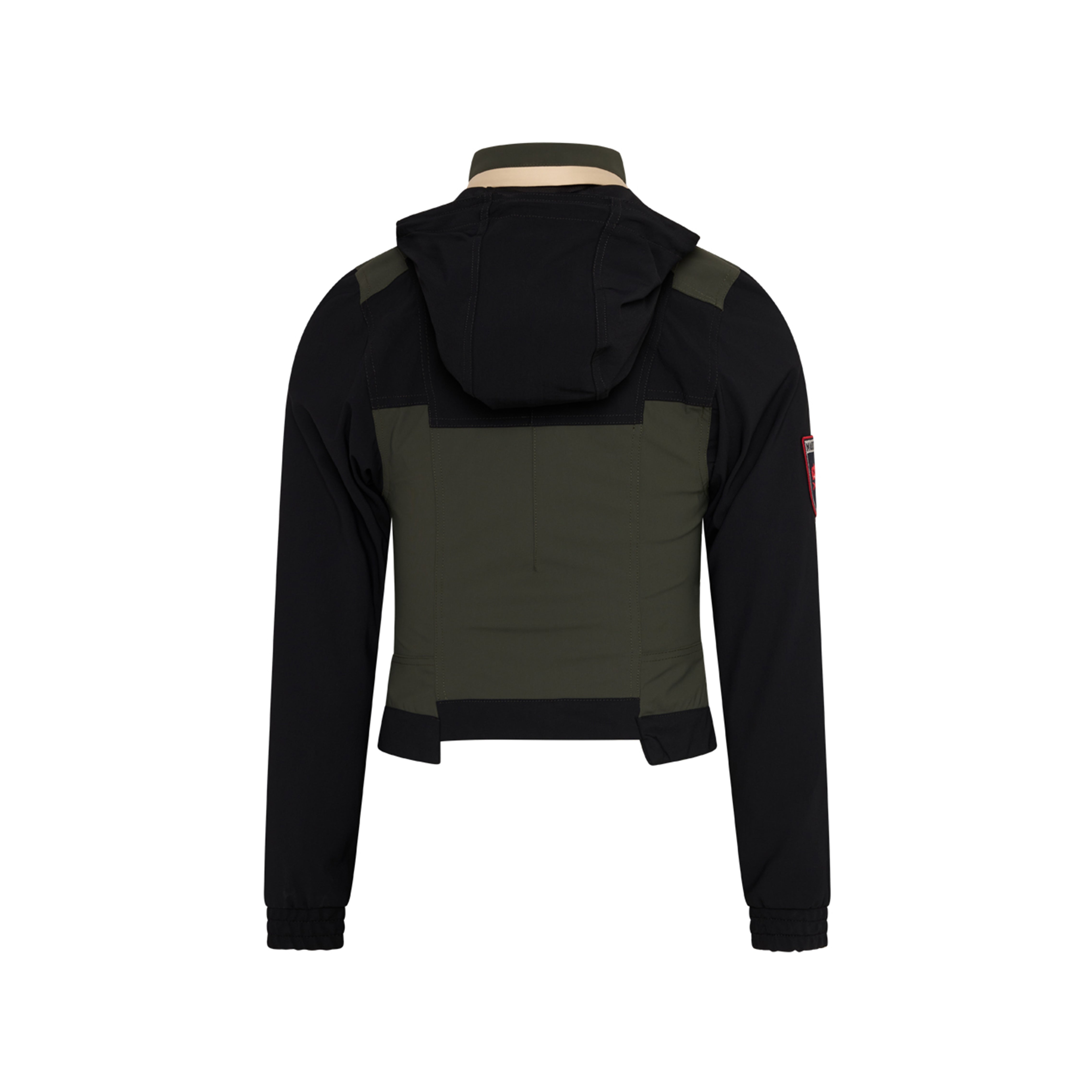Martine Rose Stretch Jacket giacca verde elastan slim