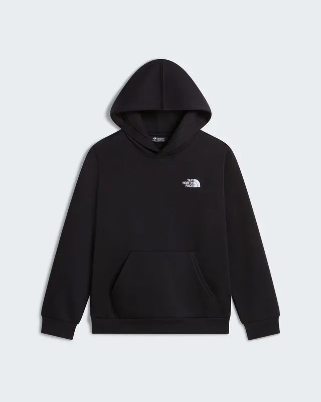 The North Face Evolution NF0A8CV6 felpa ragazzi nera cappuccio
