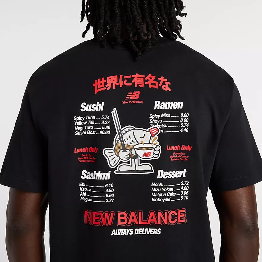 New Balance MT61H51 T-Shirt Ramen Black