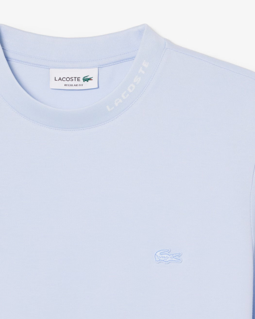 Lacoste TH5060 T-Shirt Uomo Blu Chiaro Cotone