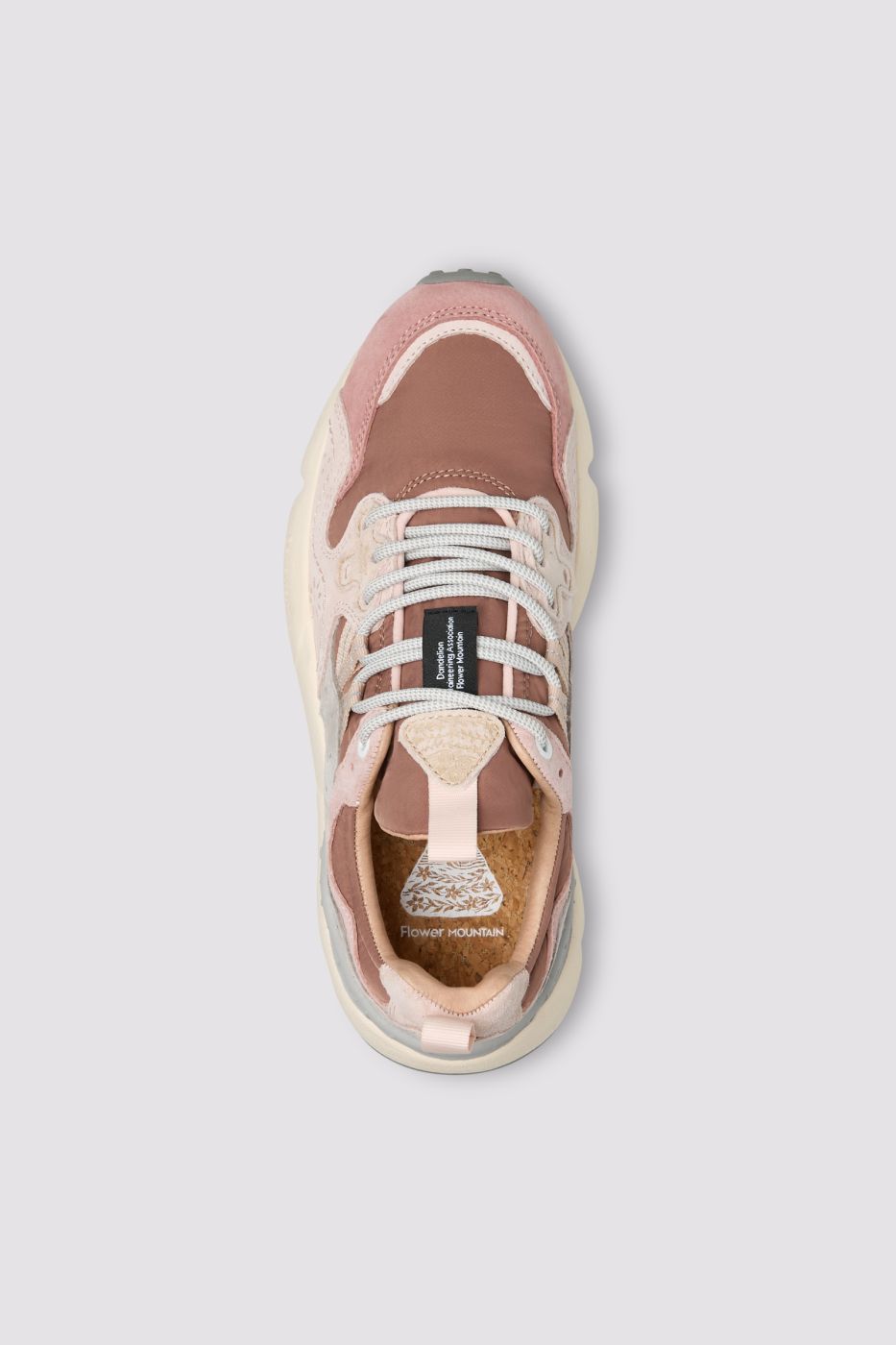 Flower Mountain Yamano 3 2017817 Sneakers Rosa Grigio