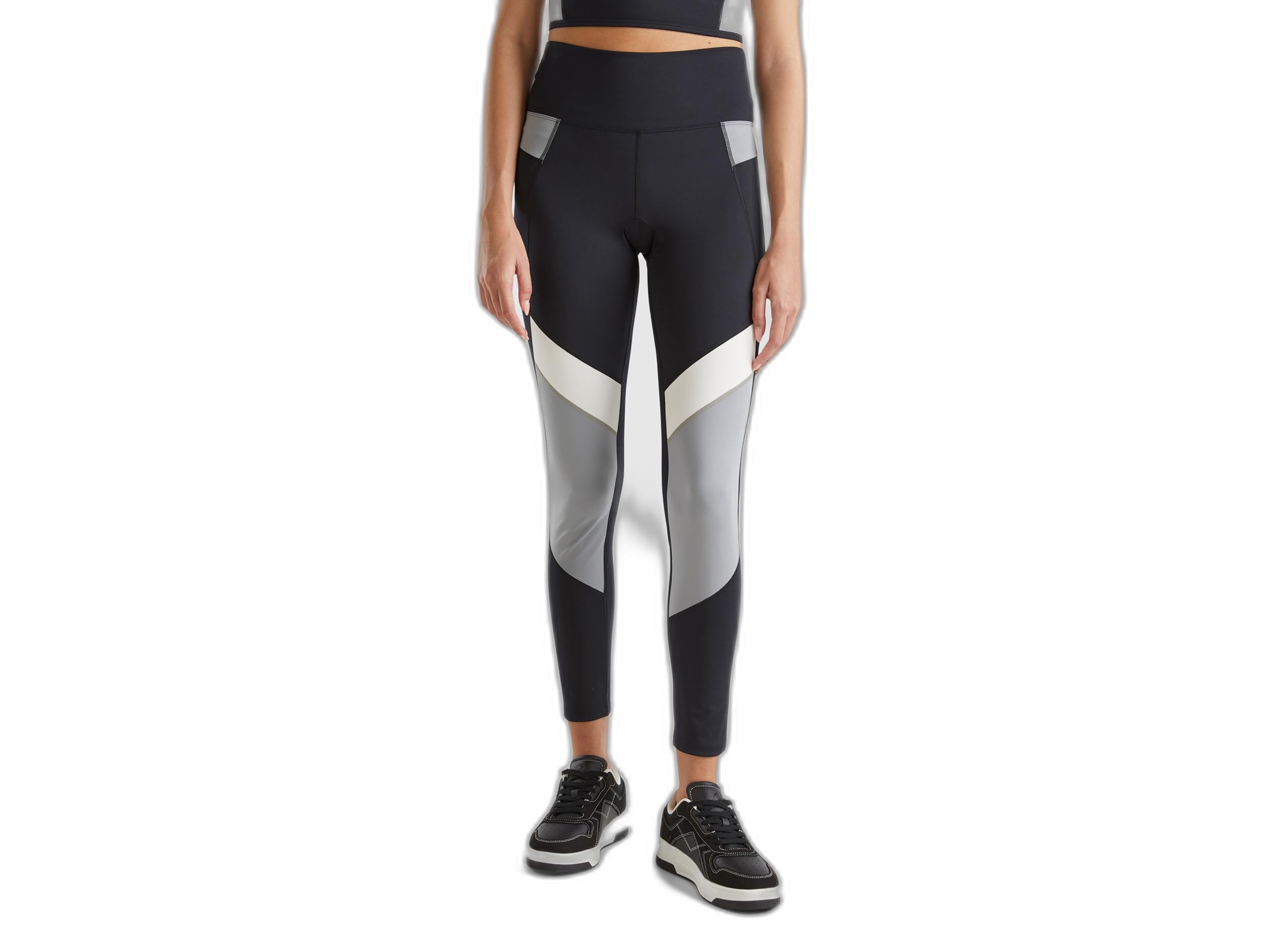 Benetton 330x3f03s Leggings Donna L Nero Stretch