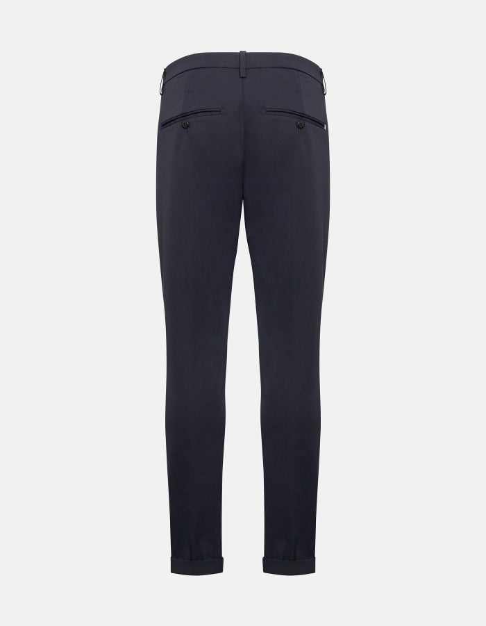 Dondup Gaubert UP235 Pantalone Uomo Blu Tuareg Slim