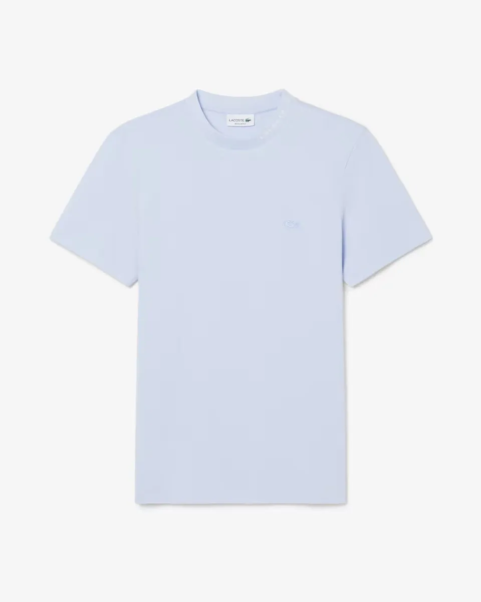 Lacoste TH5060 T-Shirt Uomo Blu Chiaro Cotone