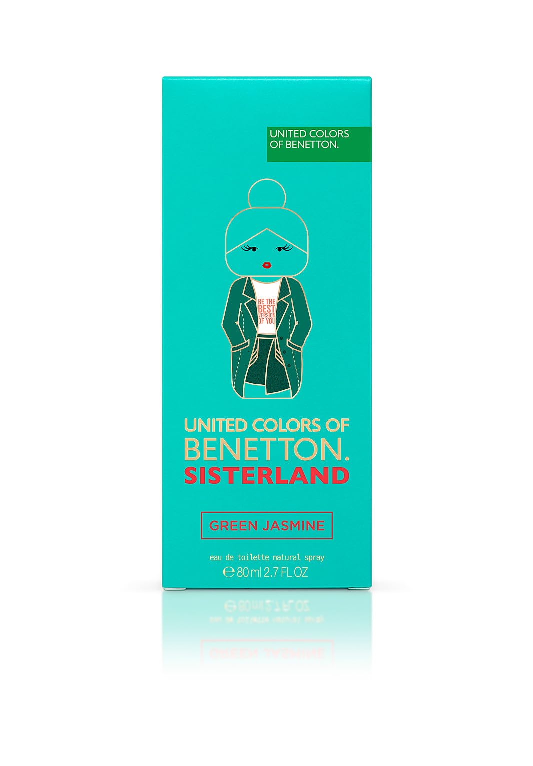 Benetton Sisterland Green Jasmine profumo donna 80 ml floreale