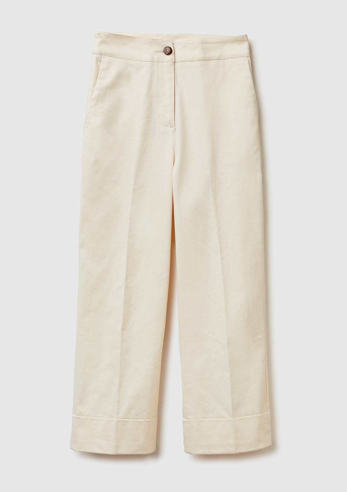 Benetton Pantaloni e Jeans pantalone dritto pinces cotone