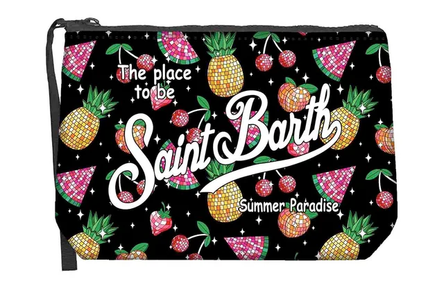 MC2 Saint Barth Aline 00634L Pochette Nero Disco Fruits