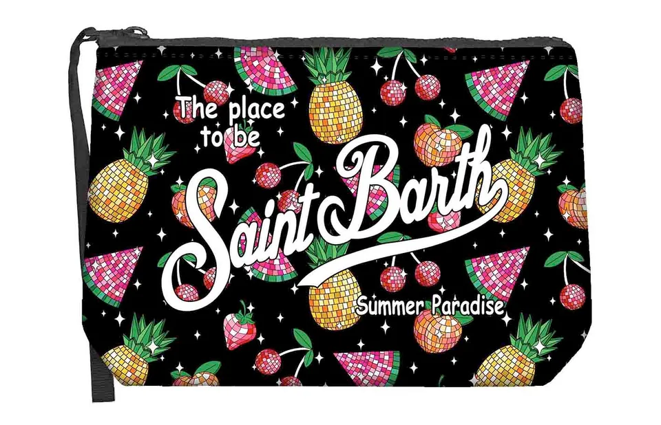 MC2 Saint Barth Aline 00634L Pochette Nero Disco Fruits