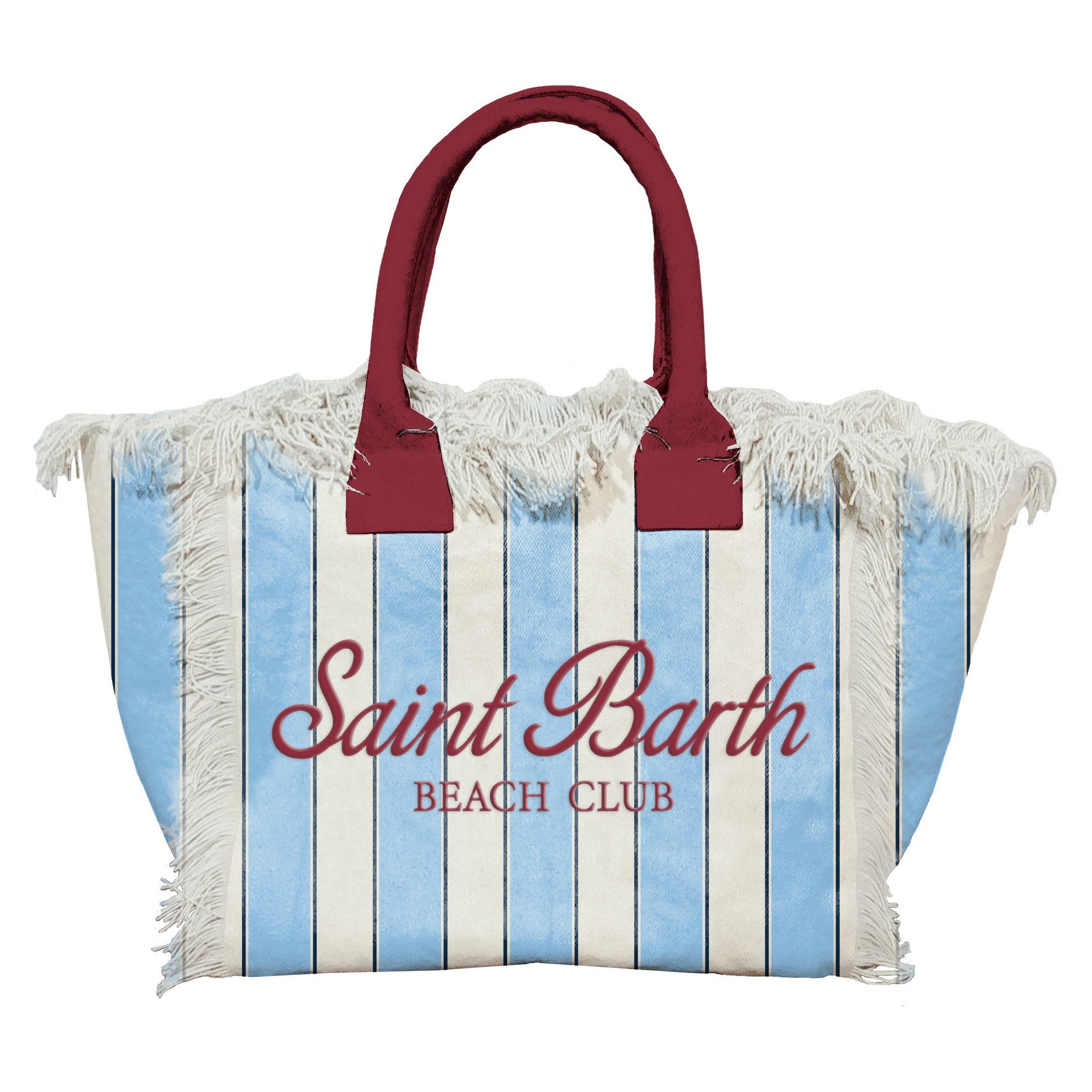 MC2 Saint Barth Colette 00938L Borsa Azzurro Beach Stripes