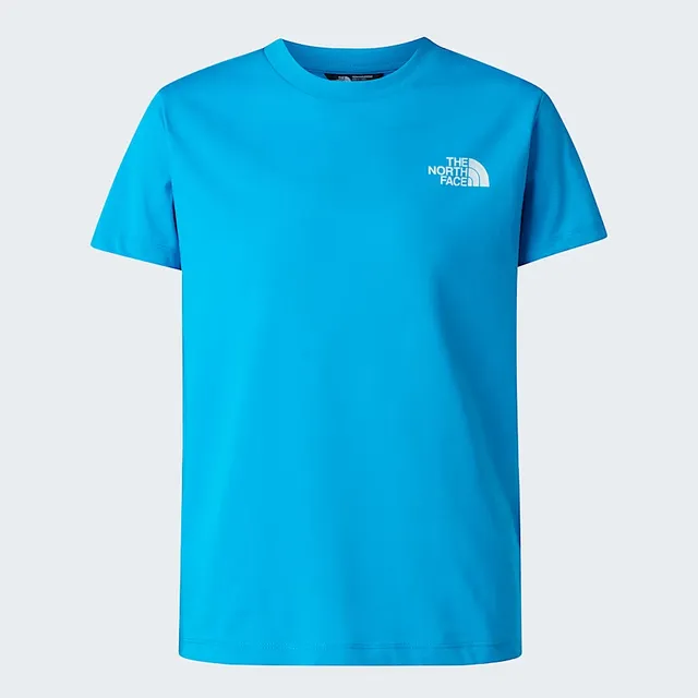 The North Face Box NSE NF0A8EFN t-shirt blu cotone
