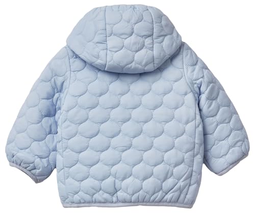 Benetton Giubbotto Husky Bimbo Cappuccio Ricamo Coniglietto