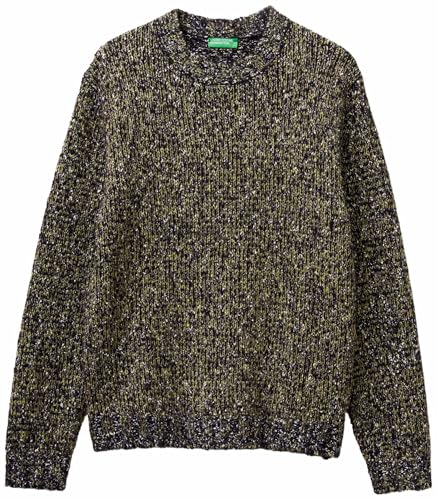 Benetton Maglieria 10c3u108m Maglione Uomo Blu XS
