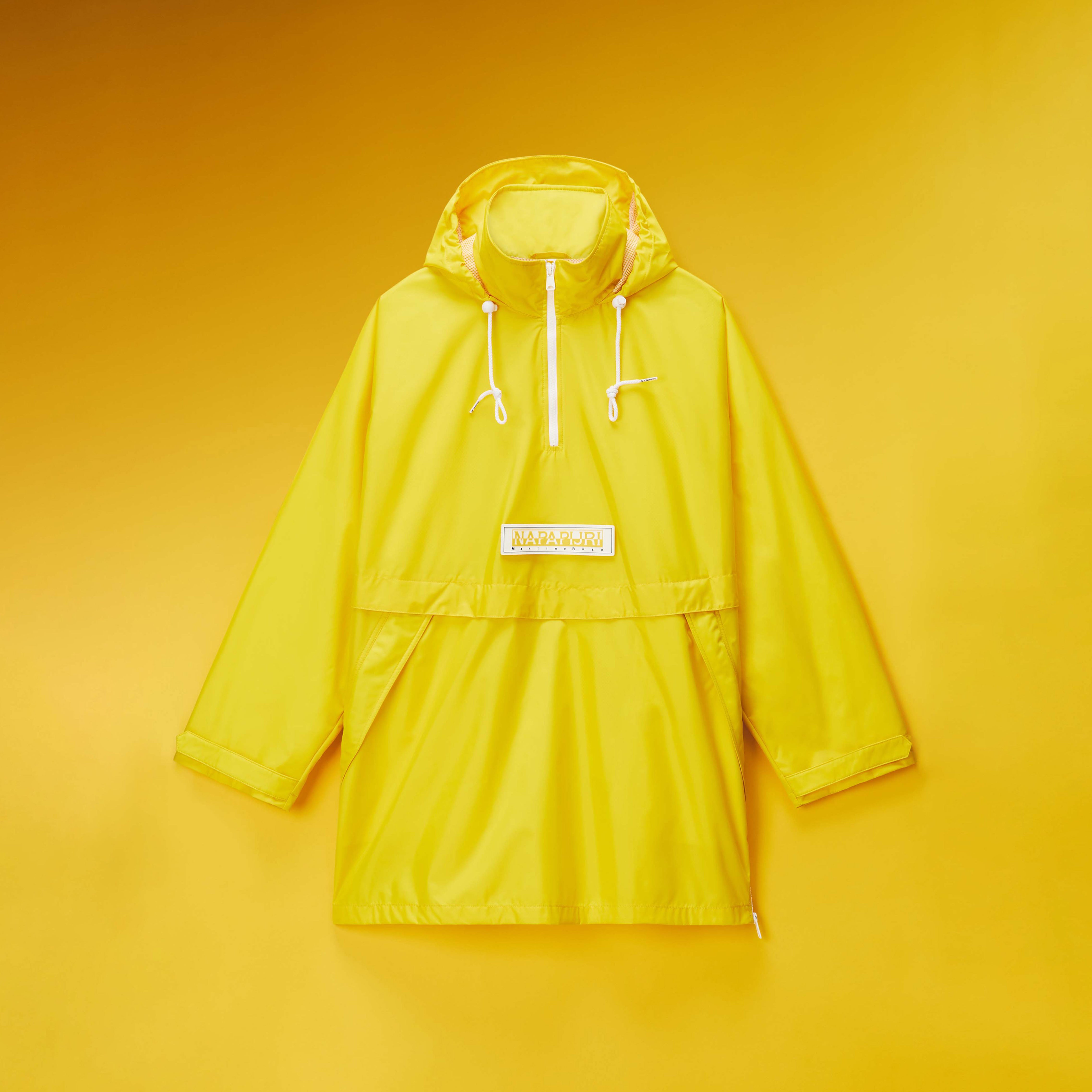 Martine Rose Rainforest Jacket giacca gialla oversize