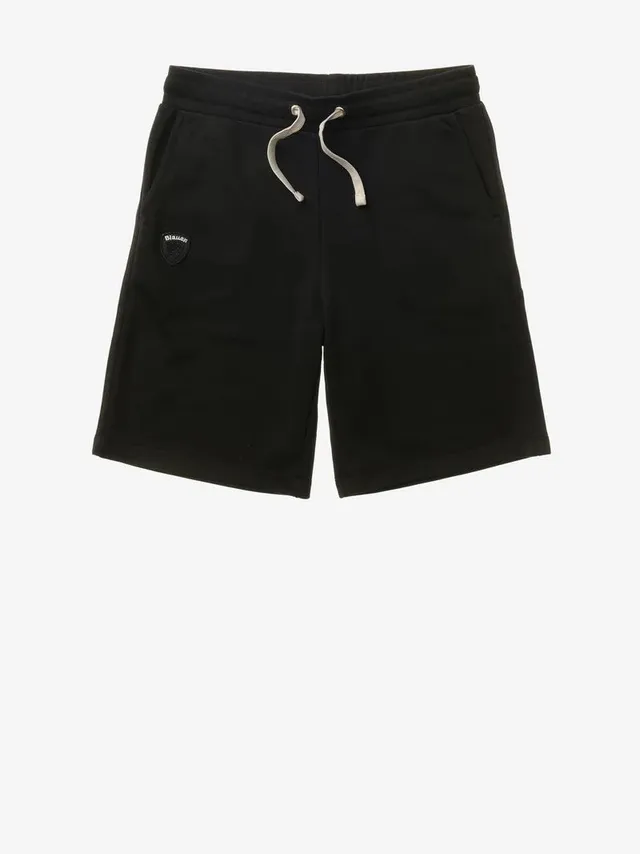 Blauer Summer 26SBLUP05244 shorts uomo nero cotone