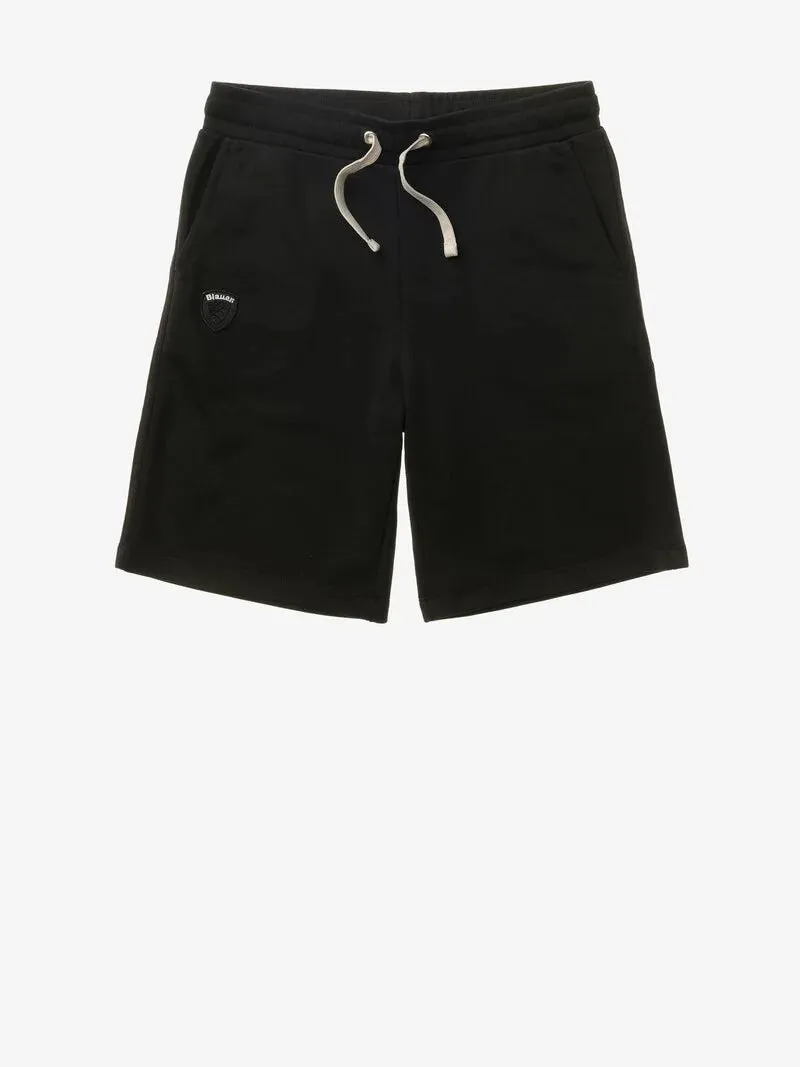 Blauer Summer 26SBLUP05244 shorts uomo nero cotone