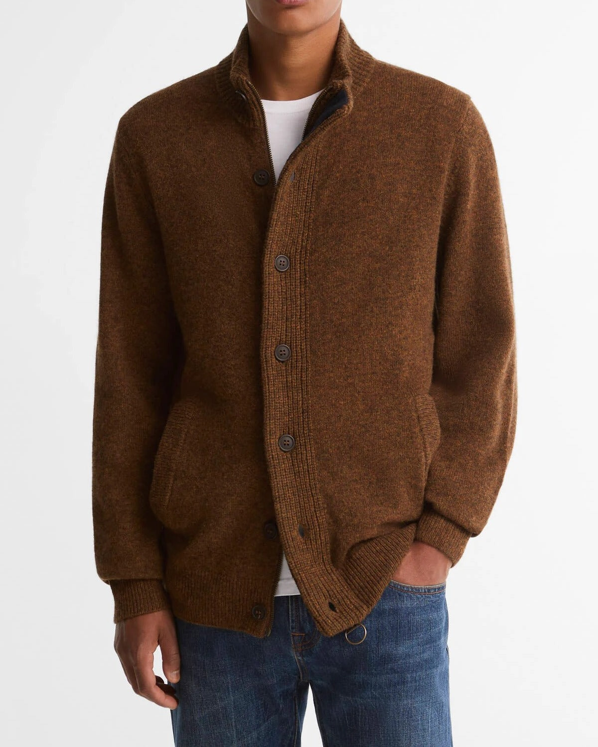 Barbour MKN0731 Essential maglione lana Bracken