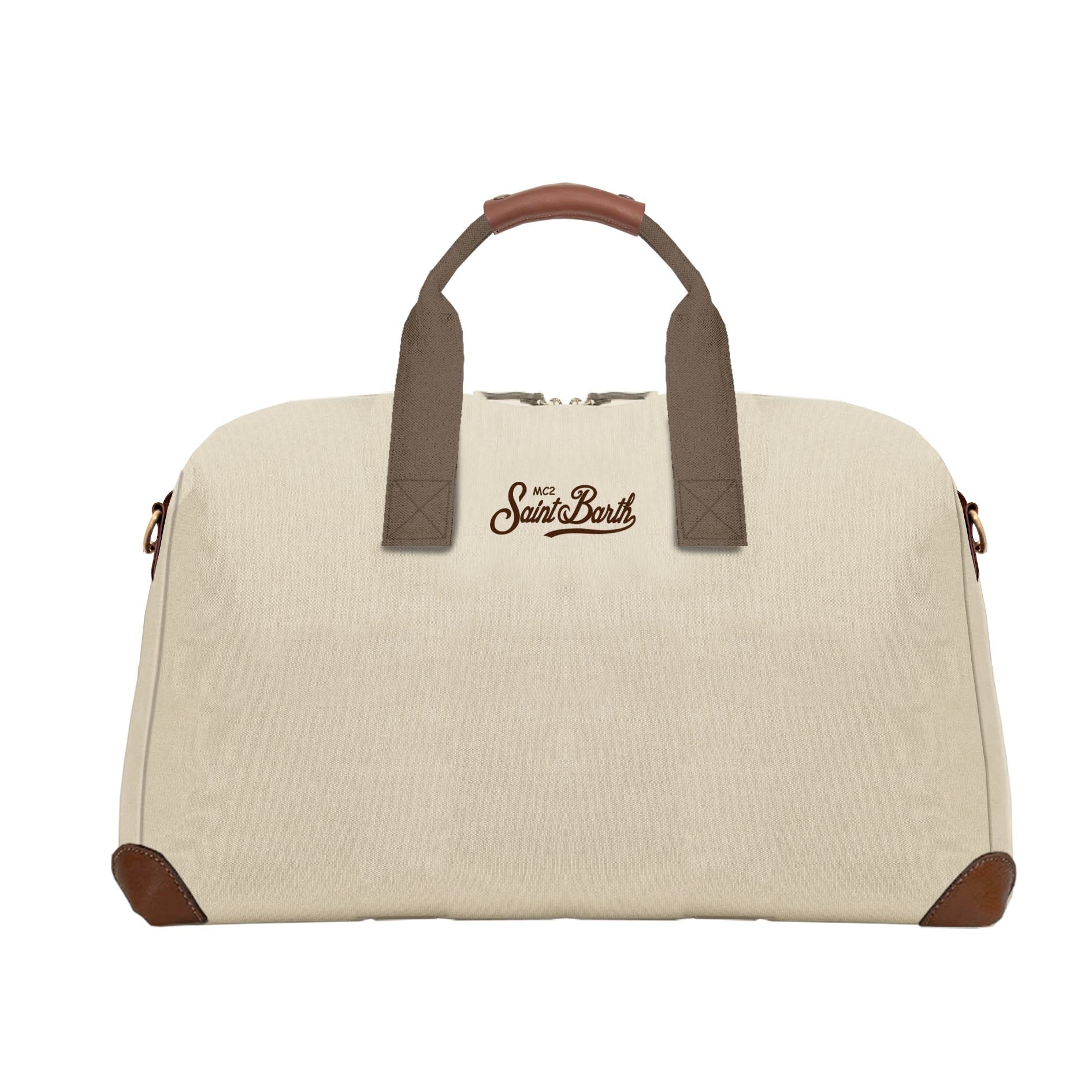 MC2 Saint Barth Daily Bag 00368L Borsone Beige Cotone