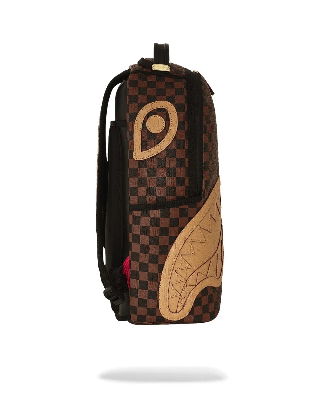 Sprayground Embossed Check 910B8592NSZ zaino marrone PVC